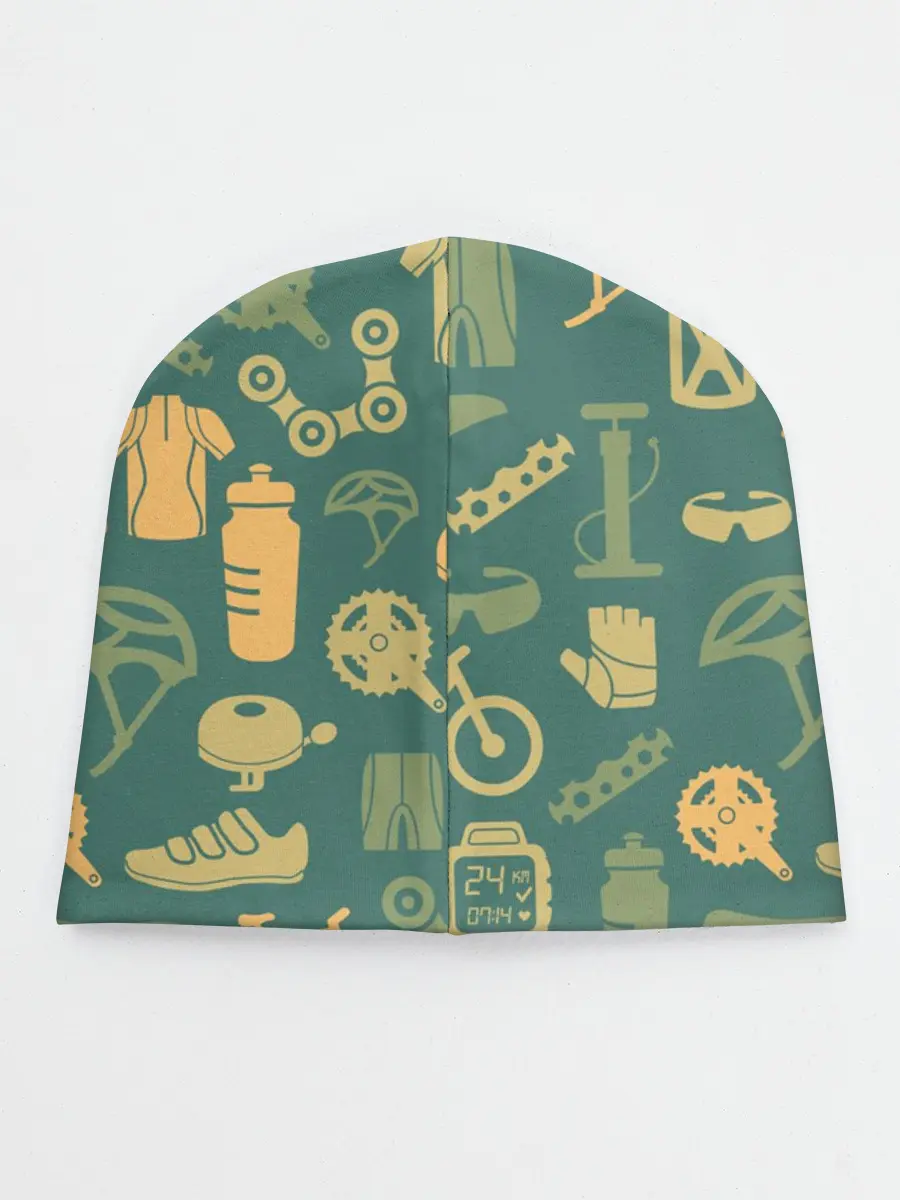 Детская шапка / Велосипед Текстура