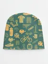 Детская шапка / Велосипед Текстура