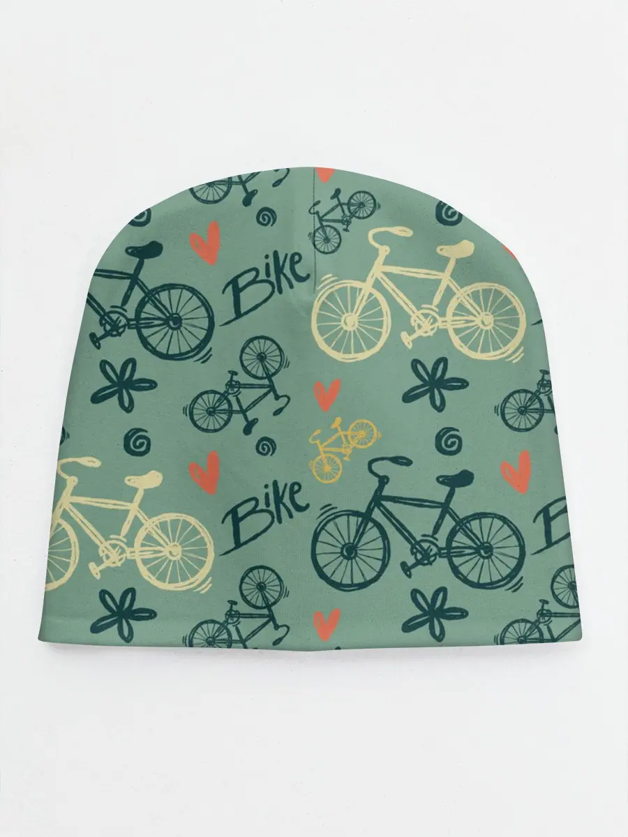 Детская шапка / Велосипед Текстура
