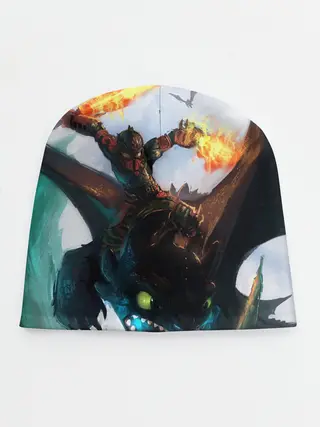 Детская шапка / как приручить дракона