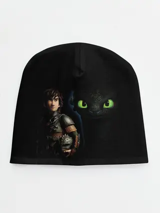 Детская шапка / как приручить дракона