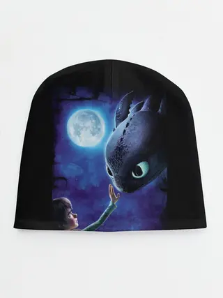 Детская шапка / как приручить дракона