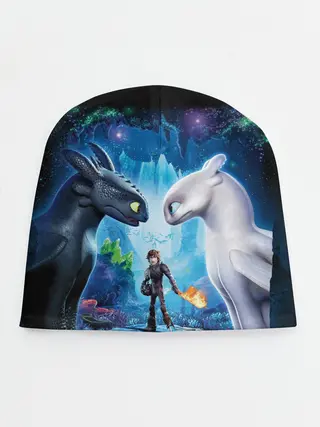 Детская шапка / как приручить дракона