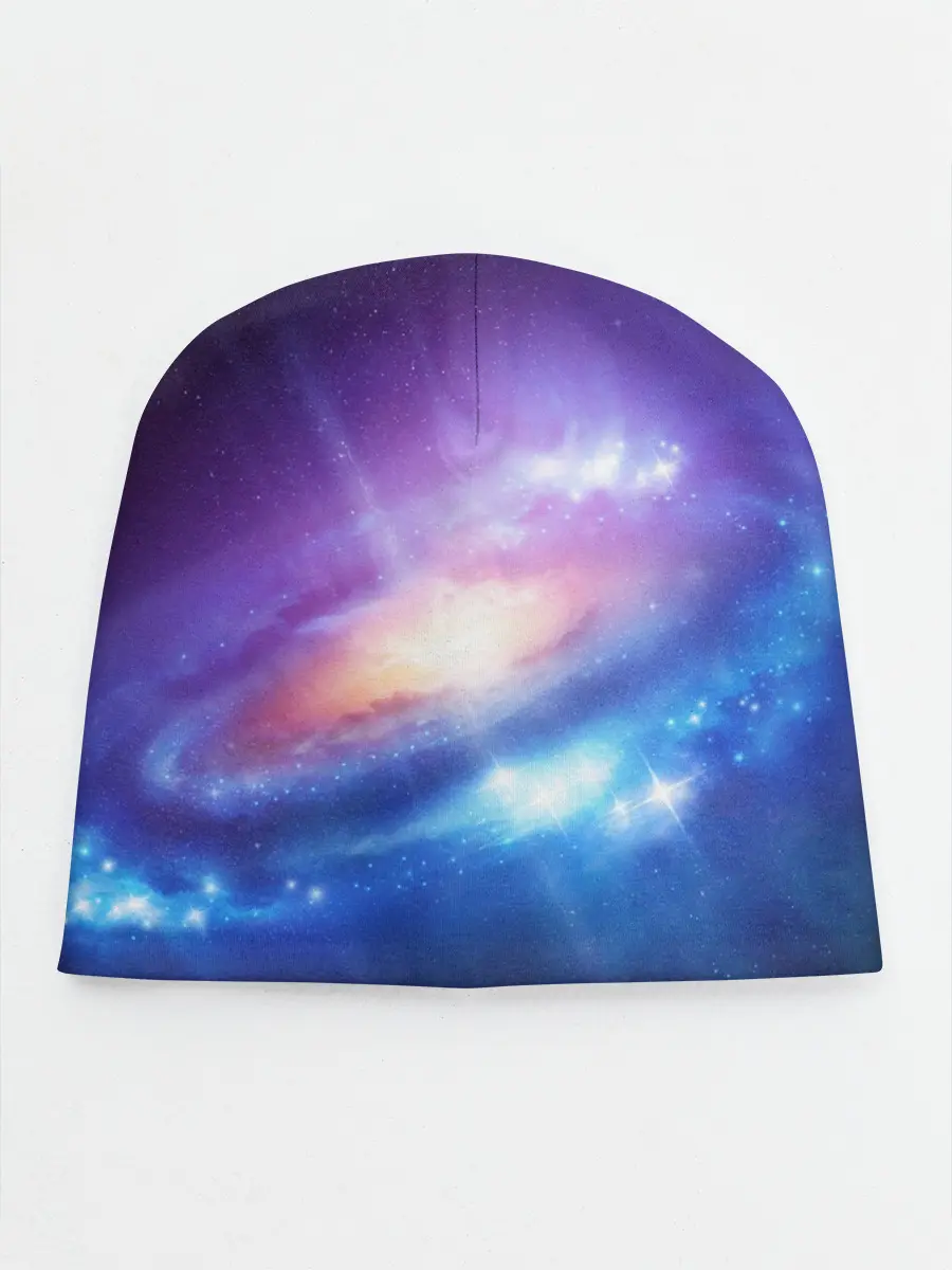 Детская шапка / Абстракция космоса