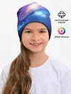 Детская шапка / Абстракция космоса