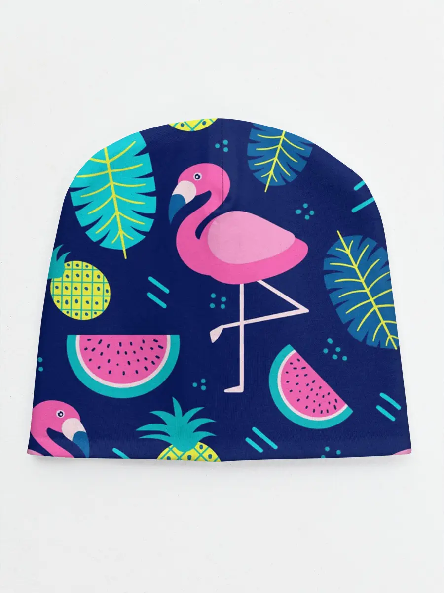 Детская шапка / Фламинго