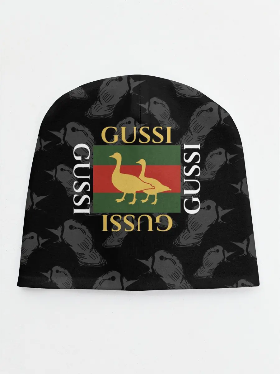 Детская шапка / Гуси