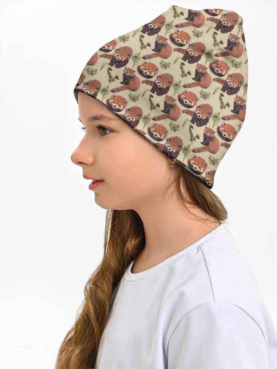 Детская шапка / Red panda