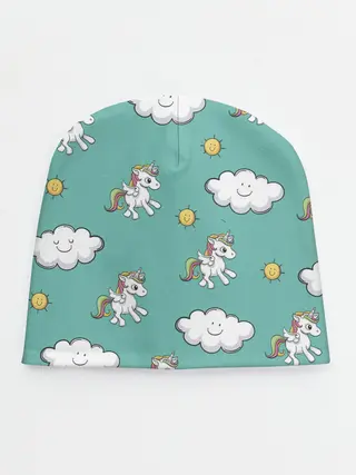 Детская шапка / Любовь к единорогам