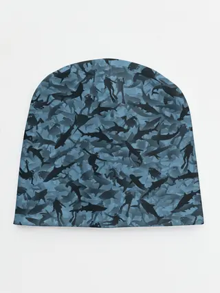 Детская шапка / Акулы и дайверы