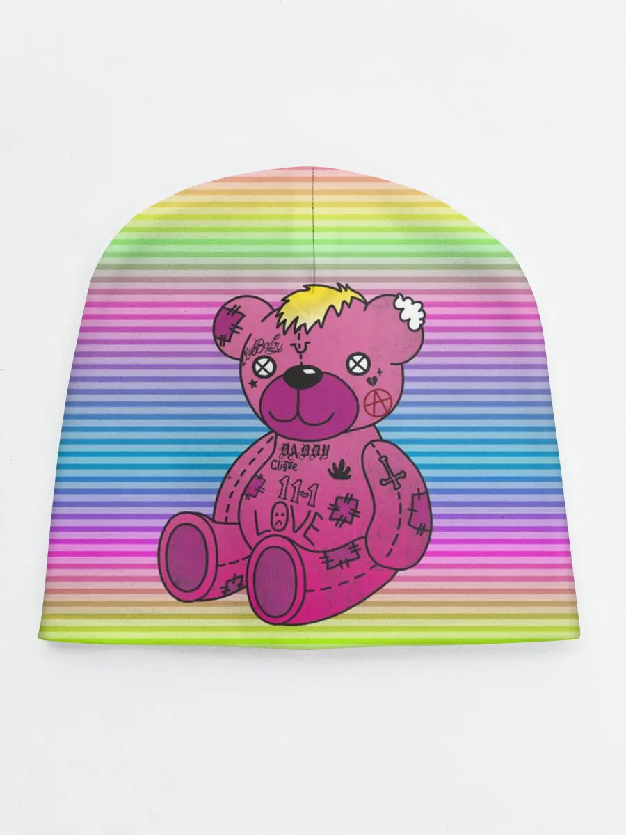 Детская шапка / Мишка Lil Peep