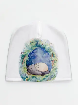 Детская шапка / Тоторо спит