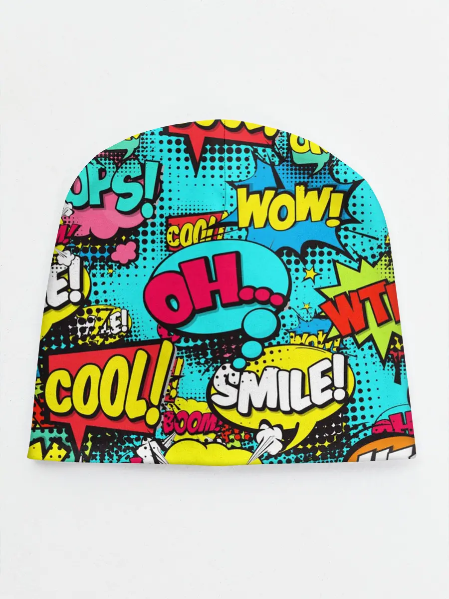 Детская шапка / Поп-арт в моде