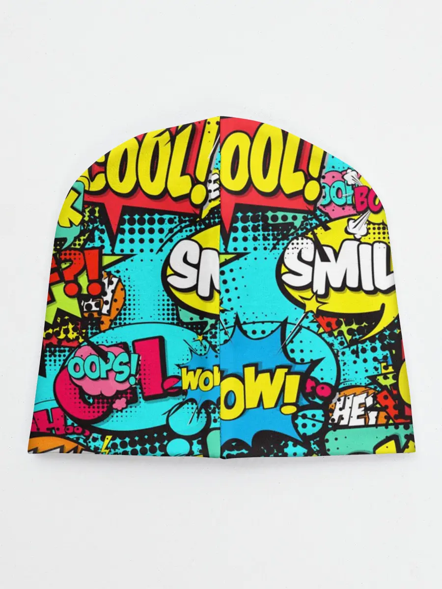 Детская шапка / Поп-арт в моде