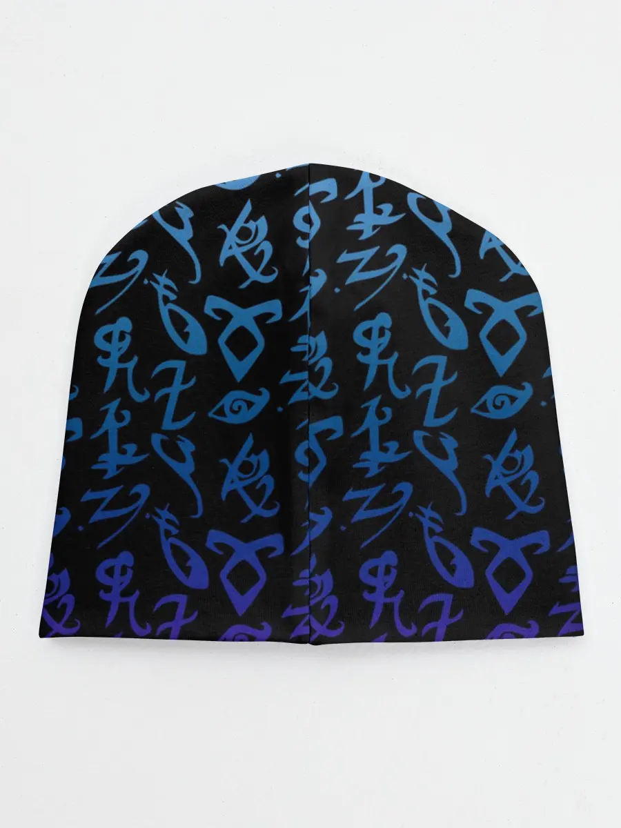 Детская шапка / Blue runes