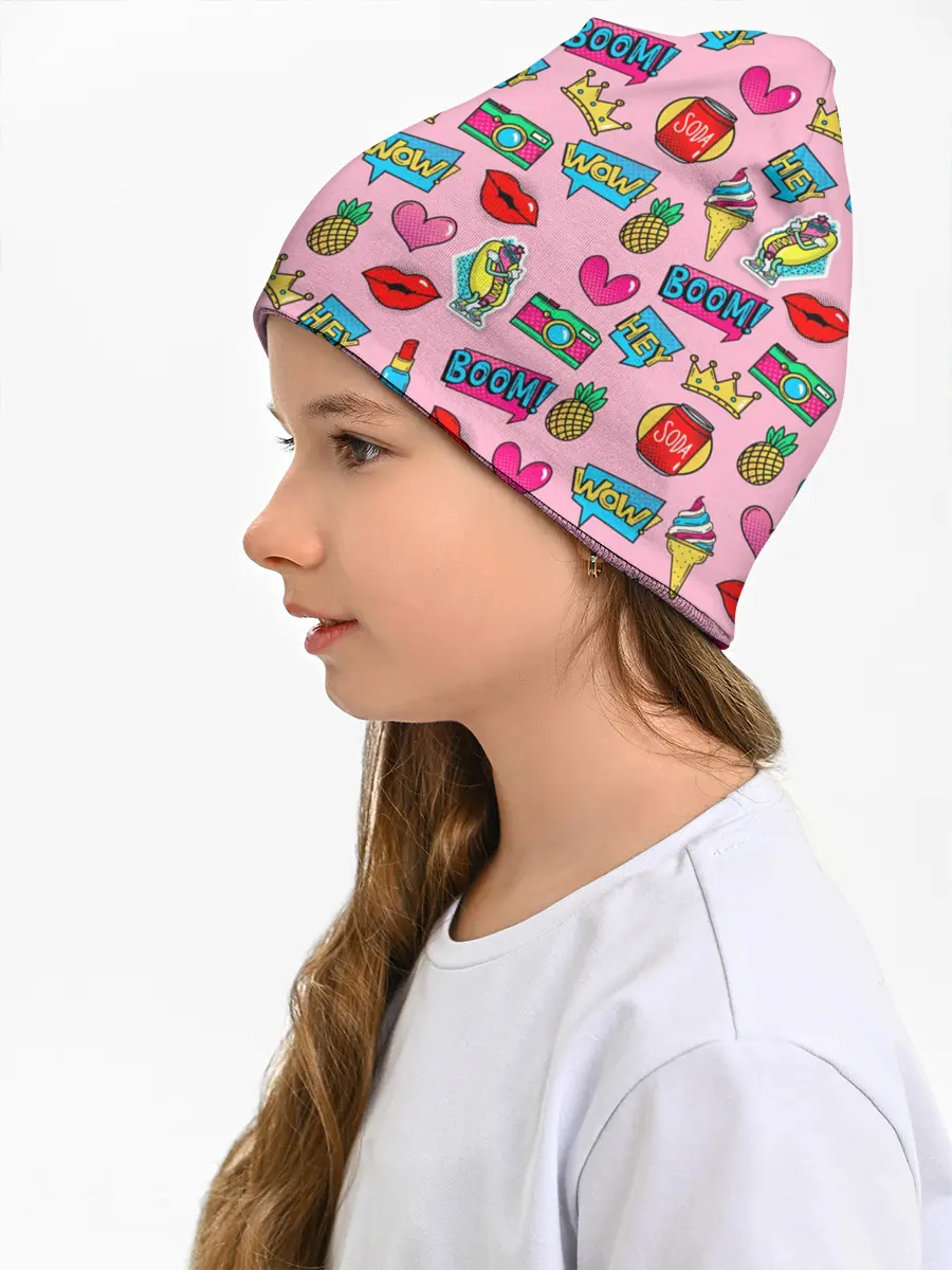 Детская шапка / Pop Art