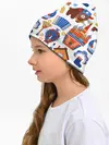 Детская шапка / Традиционный поп арт