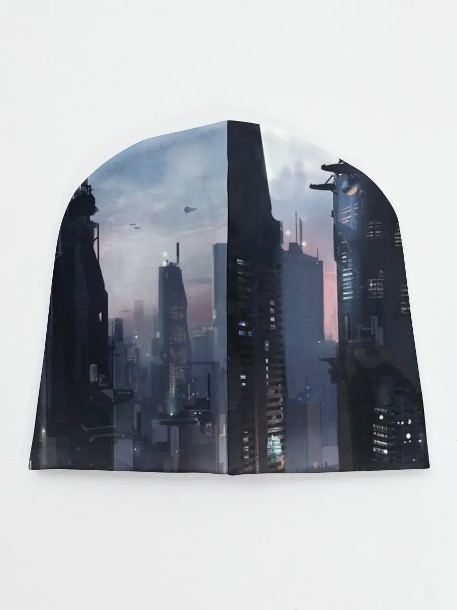 Детская шапка / Cyberpunk 2077 city