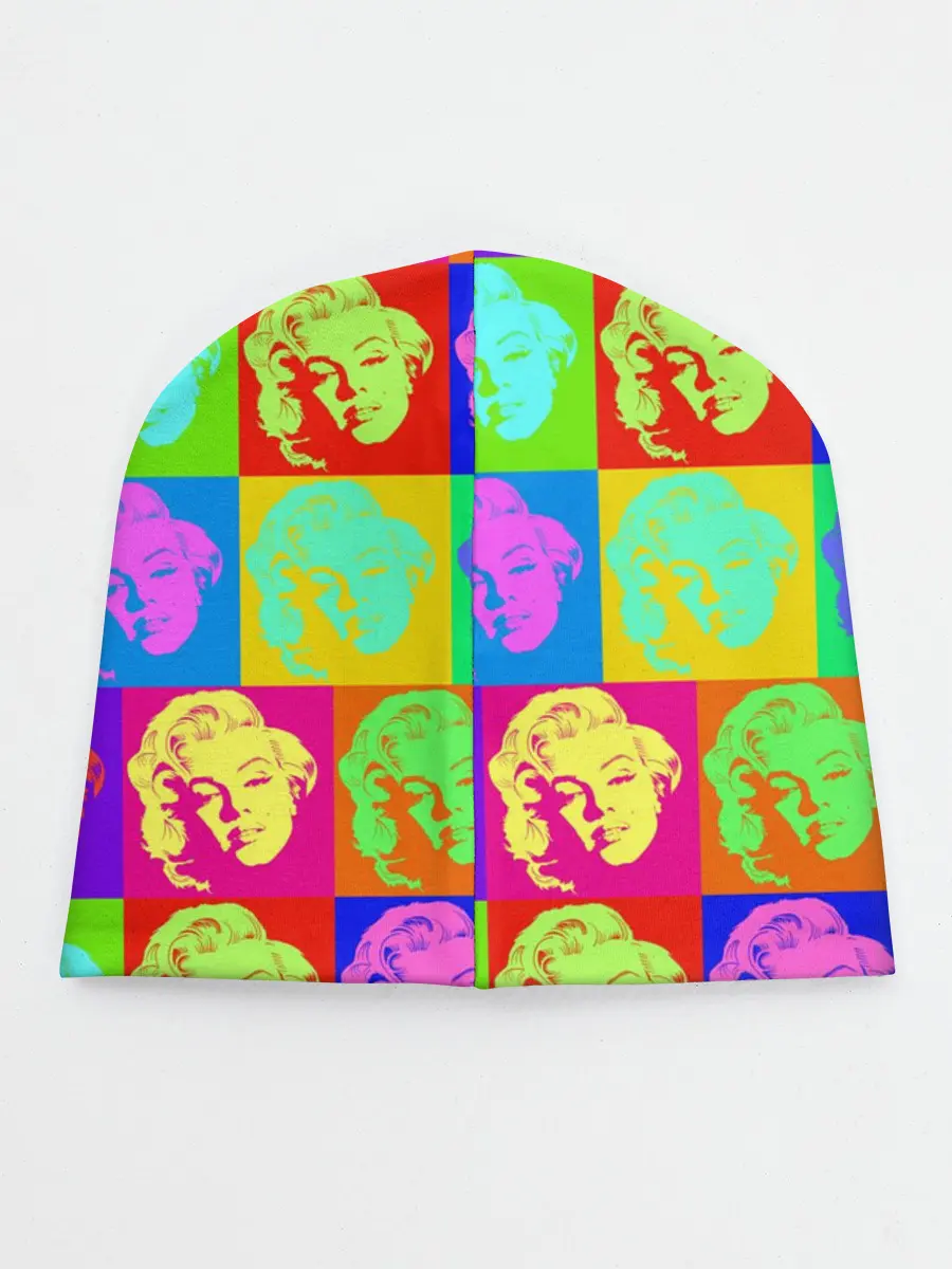 Детская шапка / pop-art Marilyn Monroe