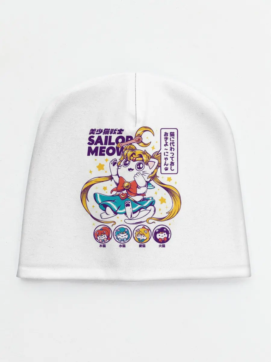 Детская шапка / Sailor Meow