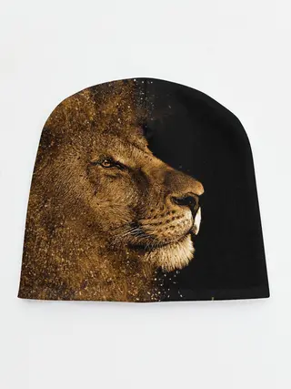 Детская шапка / Лев