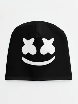 Детская шапка / Marshmello black