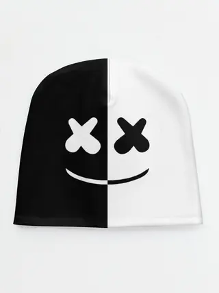 Детская шапка / MARSHMELLO BLACK & WHITE