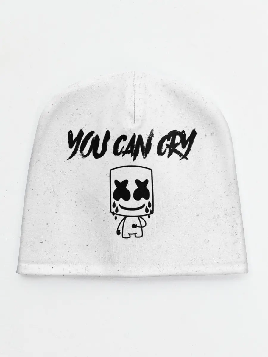 Детская шапка / Marshmello. You can cry