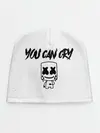 Детская шапка / Marshmello. You can cry
