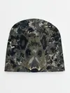 Детская шапка / Камуфляж с кабаном