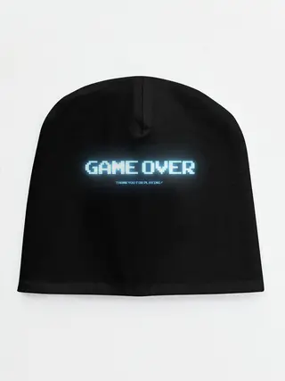 Детская шапка / Game Over