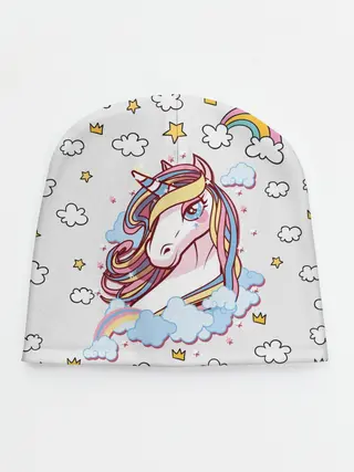 Детская шапка / Единорог