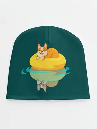 Детская шапка / Корги