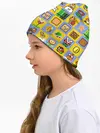 Детская шапка / Super Mario Pop art