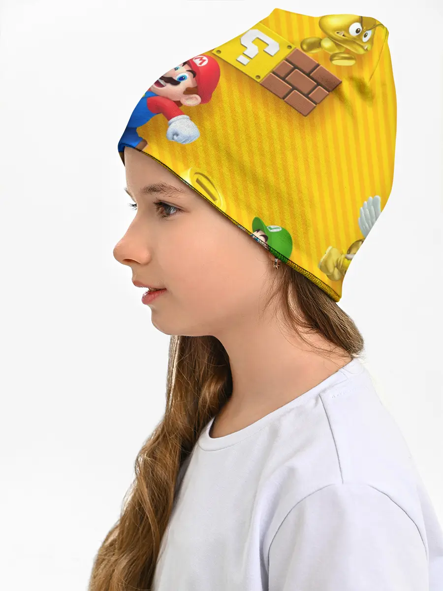 Детская шапка / Супер Марио