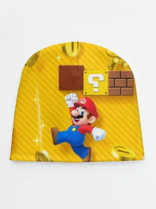Детская шапка / Супер Марио