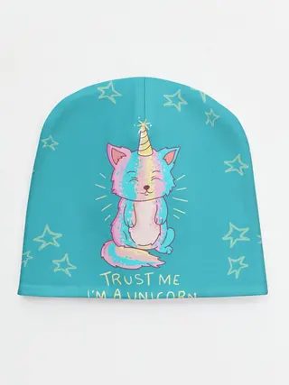 Детская шапка / единорог