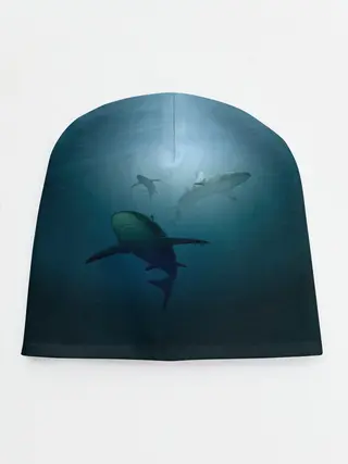 Детская шапка / Акулы