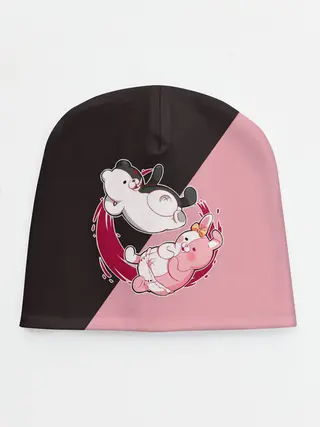 Детская шапка / MONOKUMA X MONOMI | МОНОКУМА