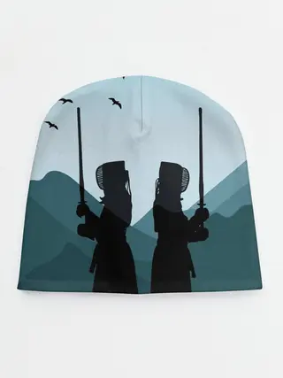 Детская шапка / Тренировка кендо