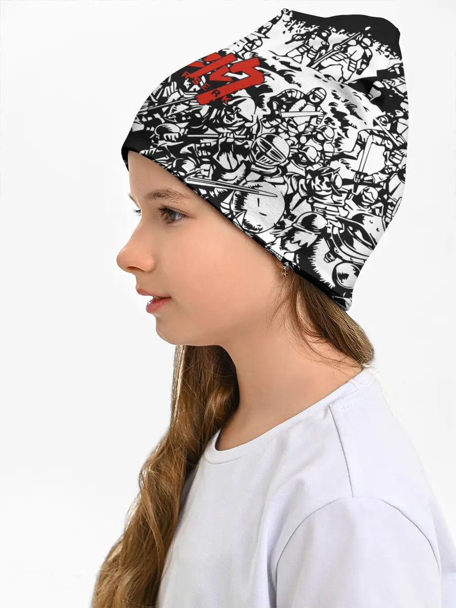 Детская шапка / BERSERK background logo