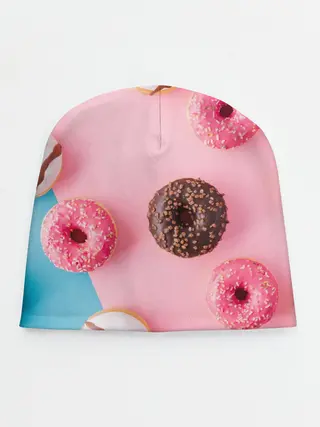 Детская шапка / пончики