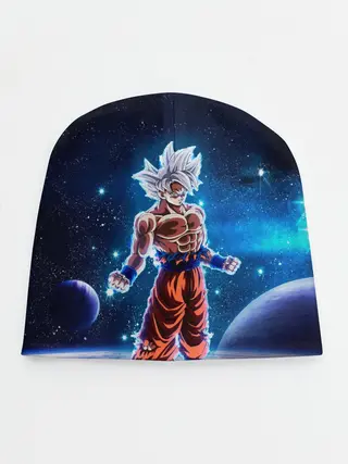 Детская шапка / Goku on a planet