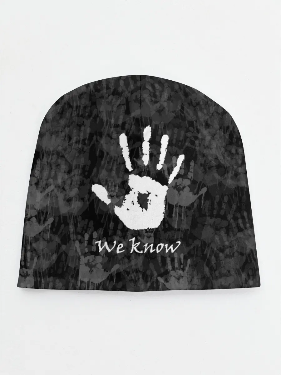 Детская шапка / WE KNOW / МЫ ЗНАЕМ / TES