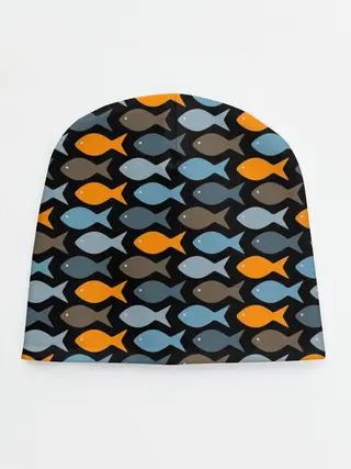 Детская шапка / Рыбки