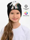 Детская шапка / Космонавт с магнитофоном