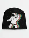 Детская шапка / Космонавт с магнитофоном