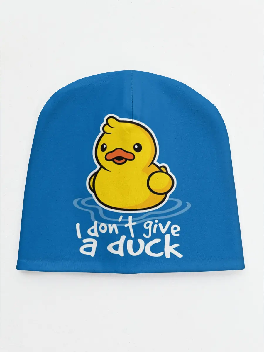 Детская шапка / I Dont Give a Duck
