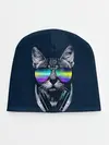 Детская шапка / Кот в Наушниках