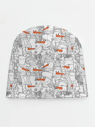 Детская шапка / Снеговики